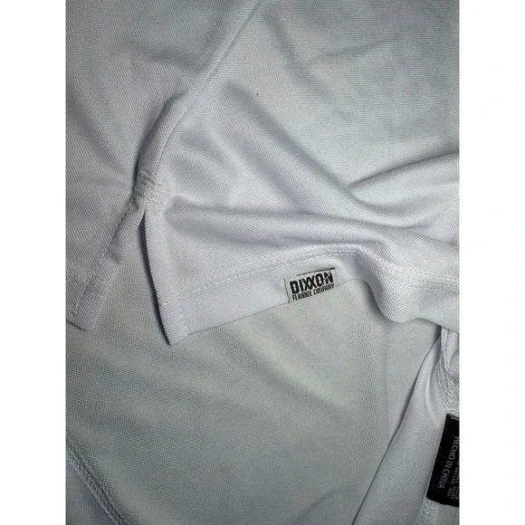Dixxon Flannel Co Polo Shirt Mens White G-Sport Performance Golf Casual NWT XS - Picture 7 of 8